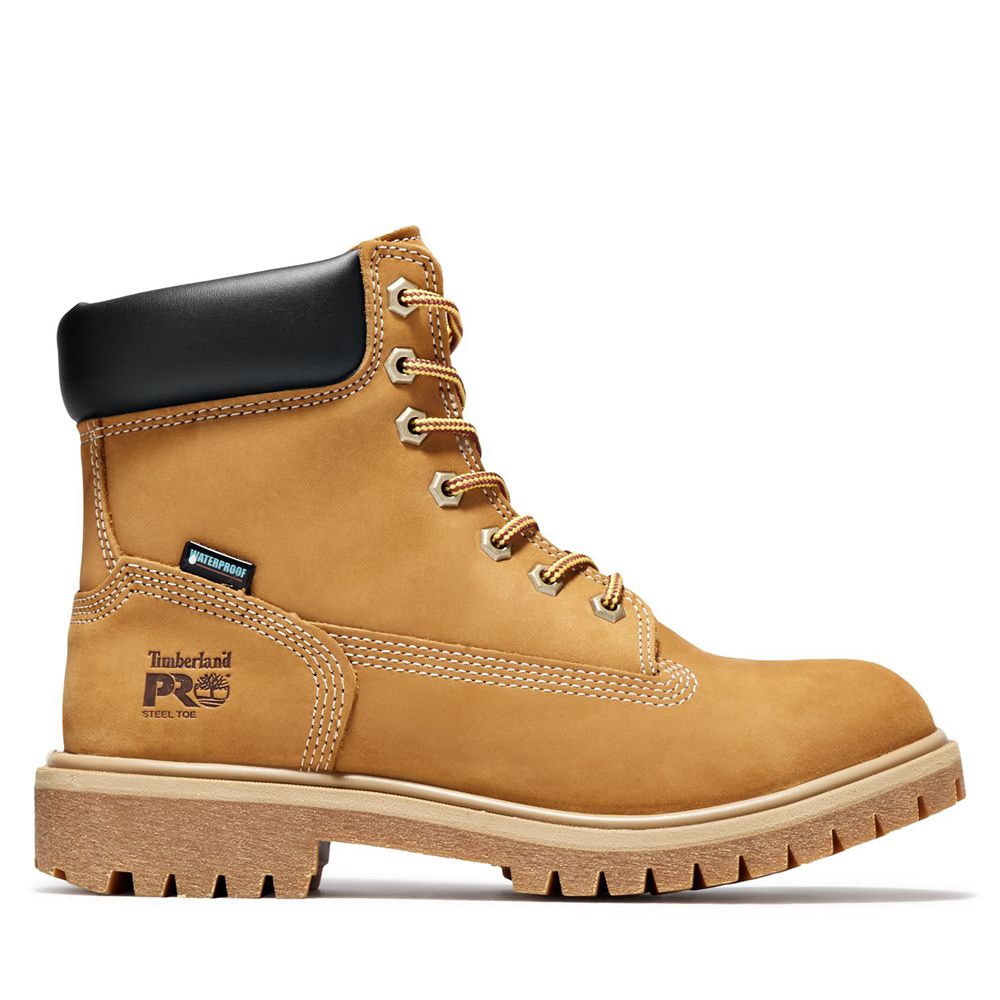 Botas de Trabajo Timberland Argentina Mujer - Pro® Direct Attach 6" Steel Toe - Marrones - VGBNUZ-17